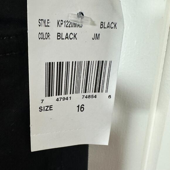 KUT from The Kloth Jeans Women 16 Black Natalie High Rise Bootcut Stretch NWT! - Picture 10 of 13